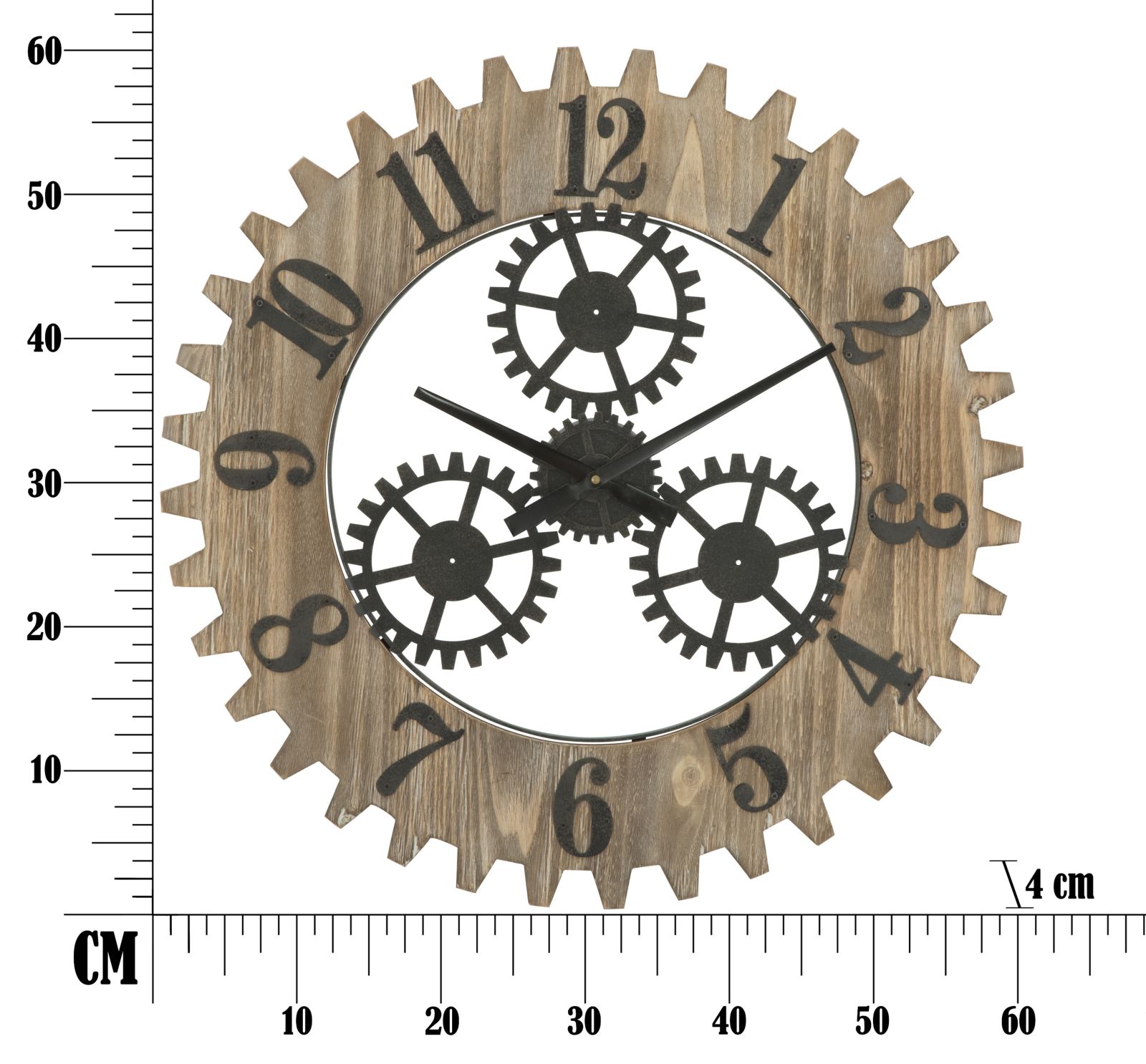 OROLOGIO DA MURO INGRANAGGIO PLUS CM Ø 60X4 - immagine 11