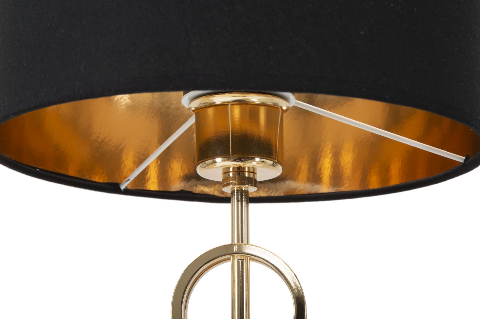 LAMPADA DA TAVOLO GLAM RINGS CM Ø 25X54,5 - immagine 4