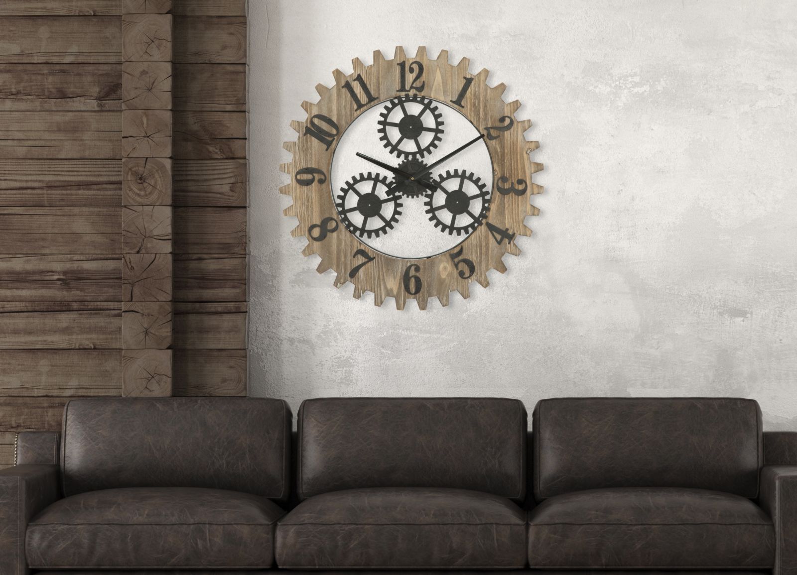 OROLOGIO DA MURO INGRANAGGIO PLUS CM Ø 60X4 - immagine 8