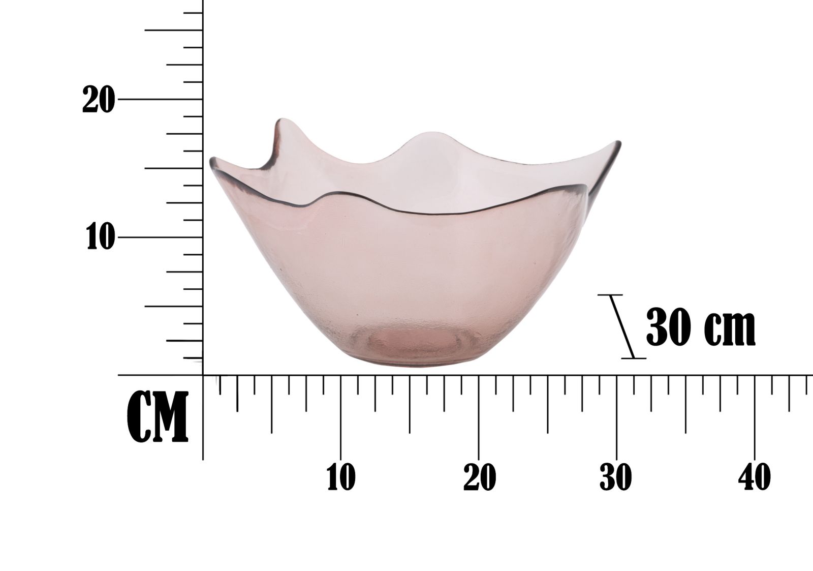 CIOTOLA VETRO RICICLATO CM Ø 30X18 MIN 2 (MADE IN SPAIN) - immagine 6