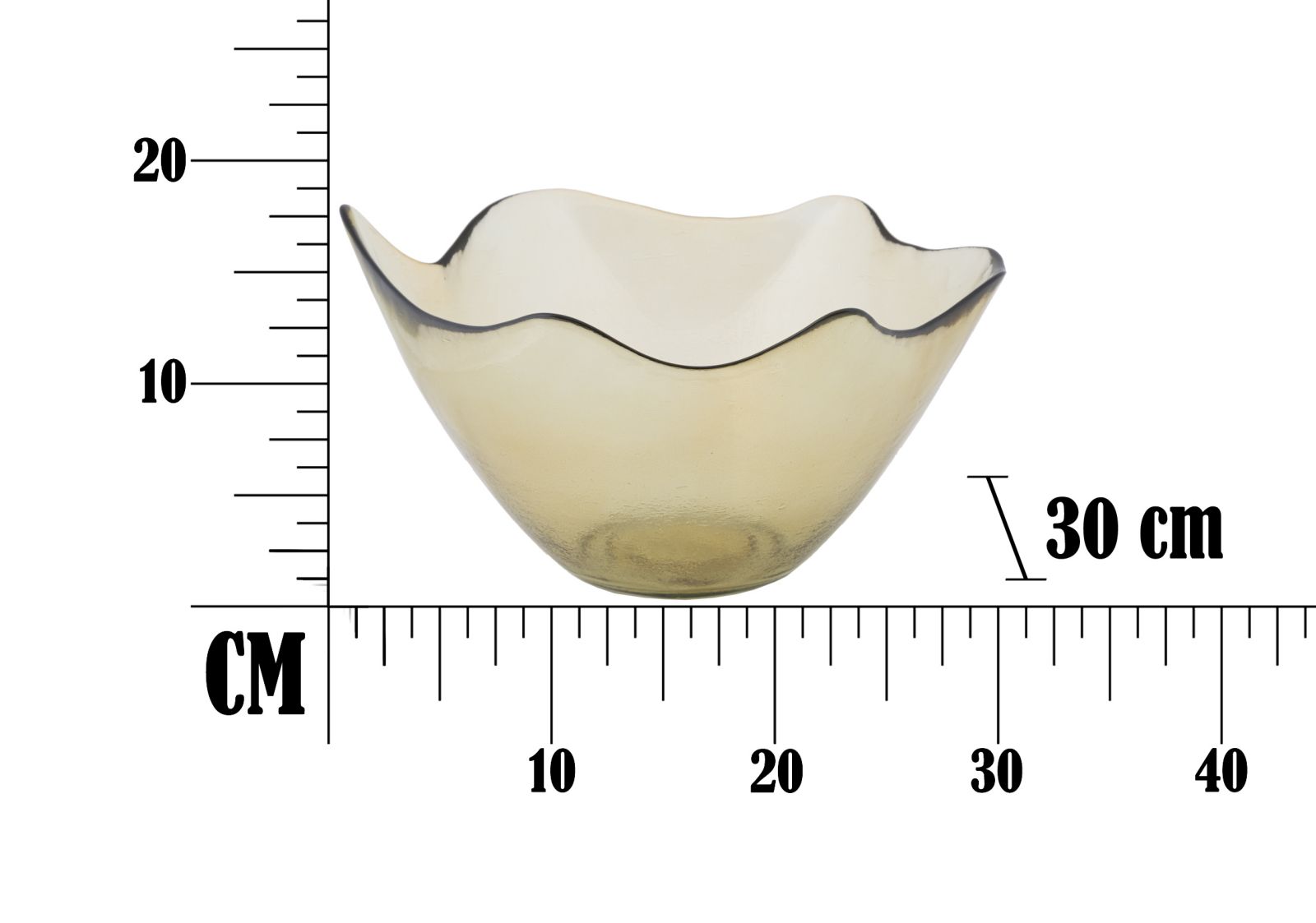 CIOTOLA VETRO RICICLATO CM Ø 30X18 MIN 2 (MADE IN SPAIN) - immagine 6