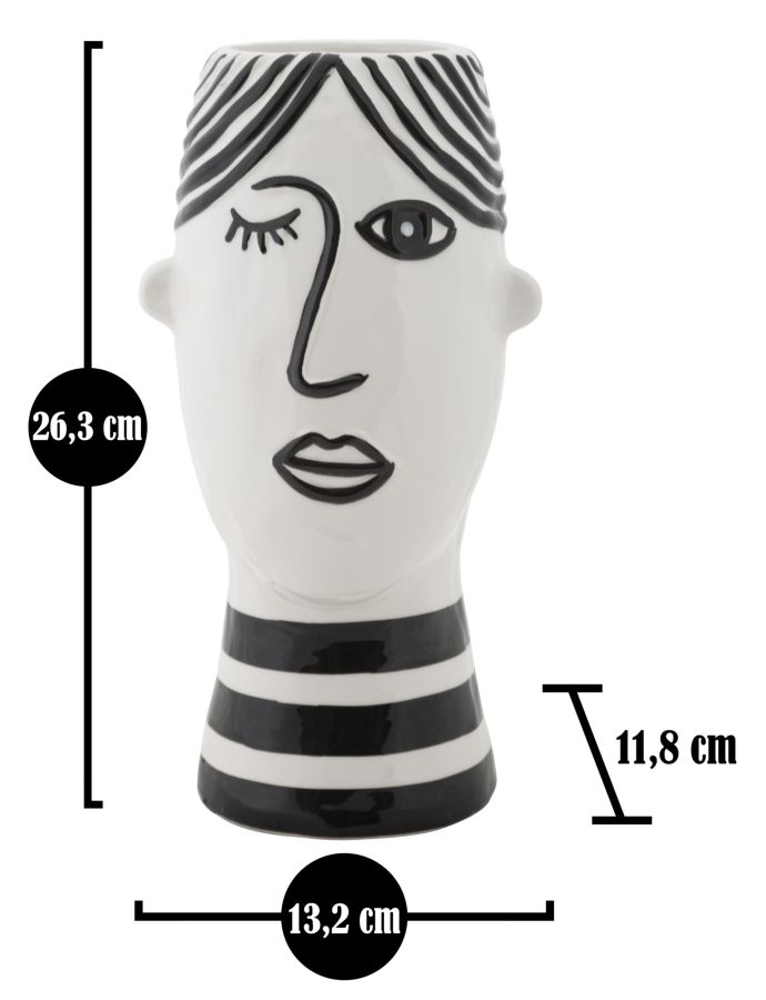 VASO FACE CM 13,2X11,8X26,3 MIN 2 - immagine 7