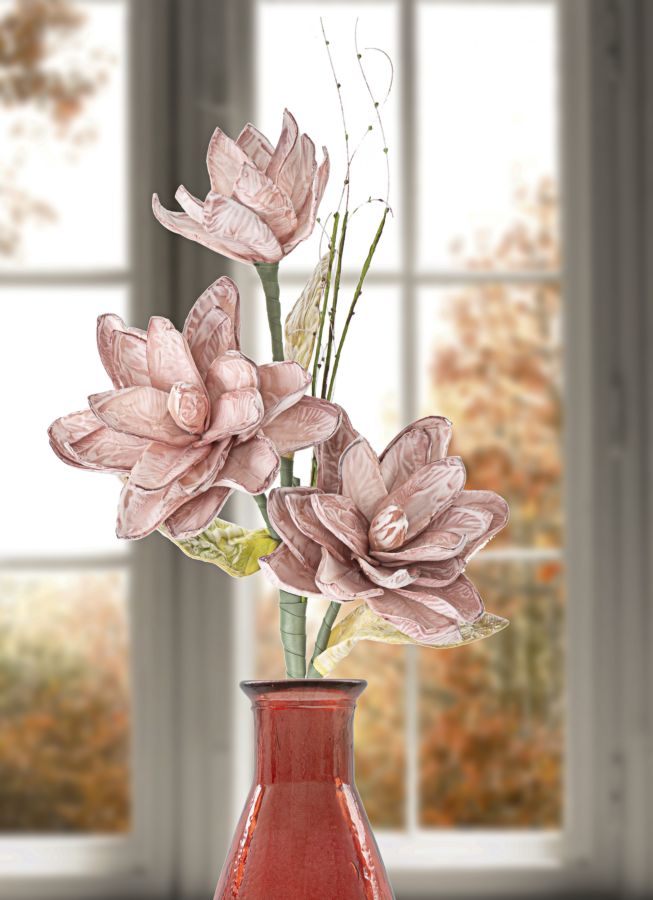 MAGNOLIA X3 ROSA CM Ø 30X90 MIN 10 - immagine 5