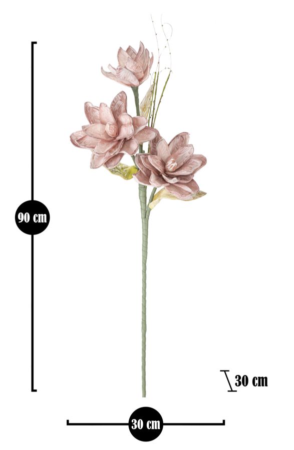 MAGNOLIA X3 ROSA CM Ø 30X90 MIN 10 - immagine 6