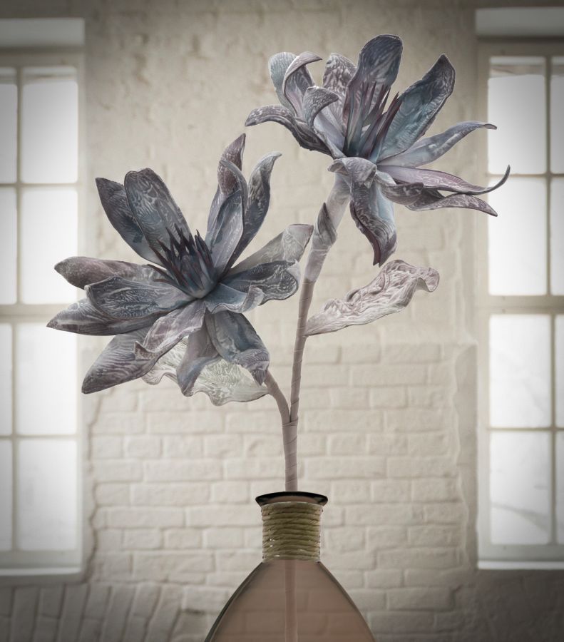 GLSANG FLOWER X2 BLU CM Ø 28X88 MIN 12 - immagine 5