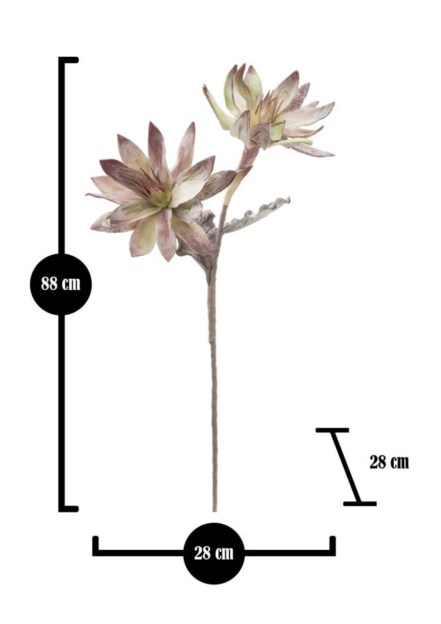 GLSANG FLOWER X2 VERDE CM Ø 28X88 MIN 12 - immagine 5