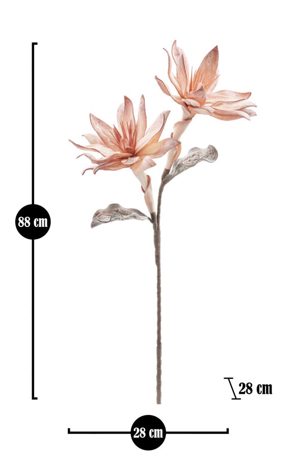 GLSANG FLOWER X2 ARANCIONE CM Ø 28X88 MIN 12 - immagine 6