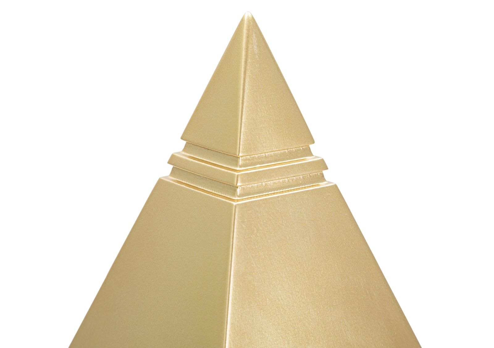 PIRAMIDE GOLD CM 11,5X11,5X15,5 MIN 2 - immagine 2
