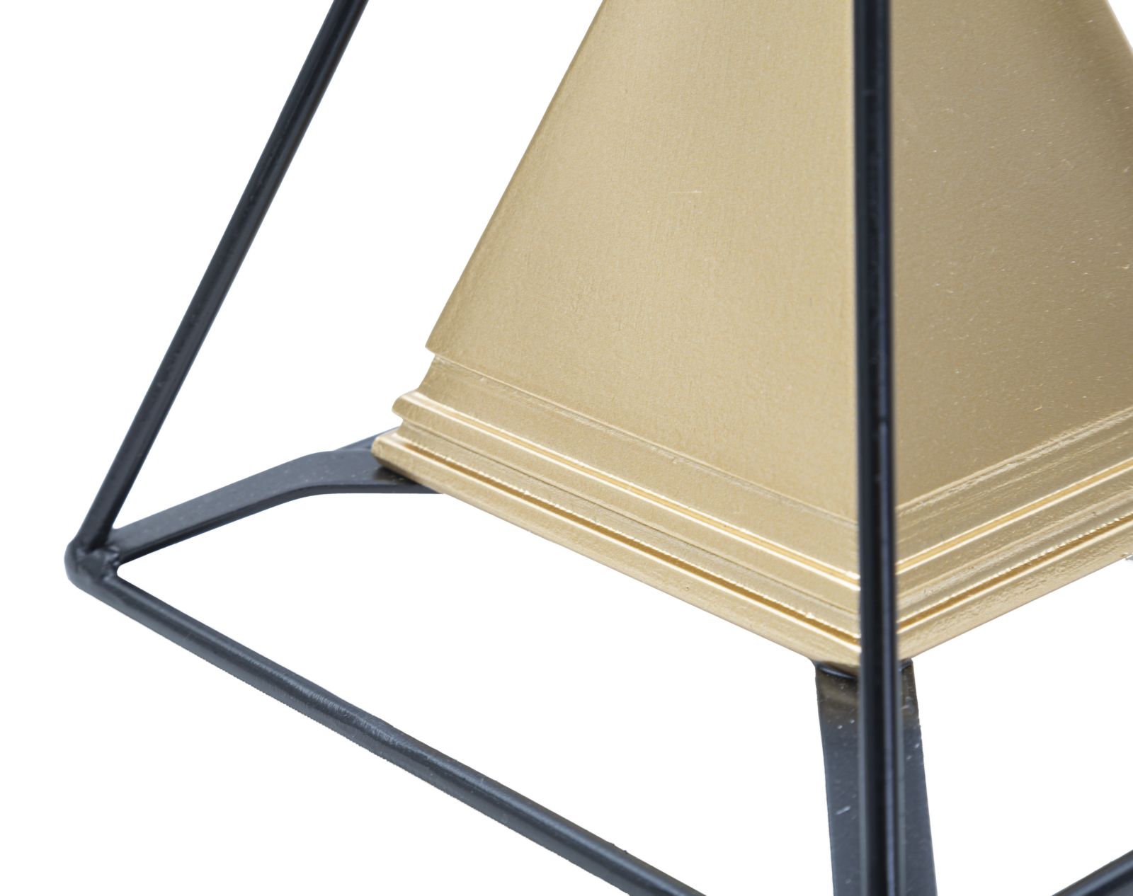 PIRAMIDE GOLD C/FERRO CM 15X15X21 MIN 2 - immagine 4