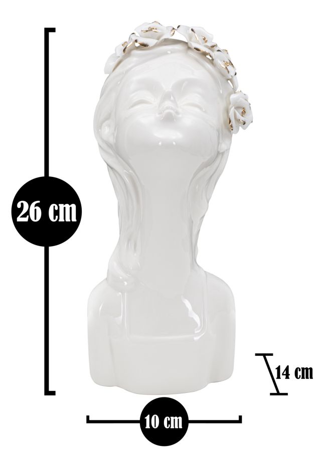 VASO YOUNG LADY ROSES CM 10X14X26 - immagine 7