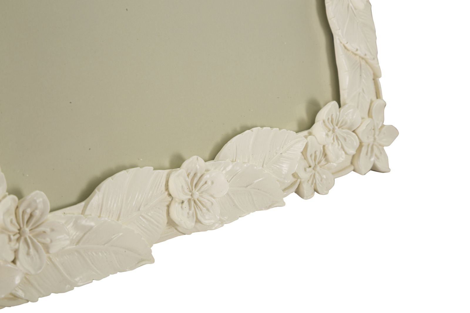 CORNICE LEAF CREAM CM 26X2X30,7 (MISURA INTERNA CM 20X25) MIN 2 - immagine 4