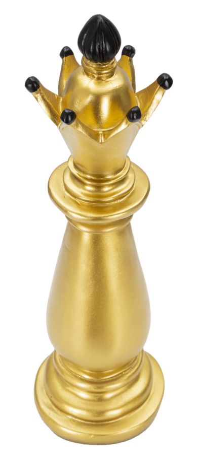 ALFIERE ORO E NERO CM Ø 12,5X38,5 - immagine 2
