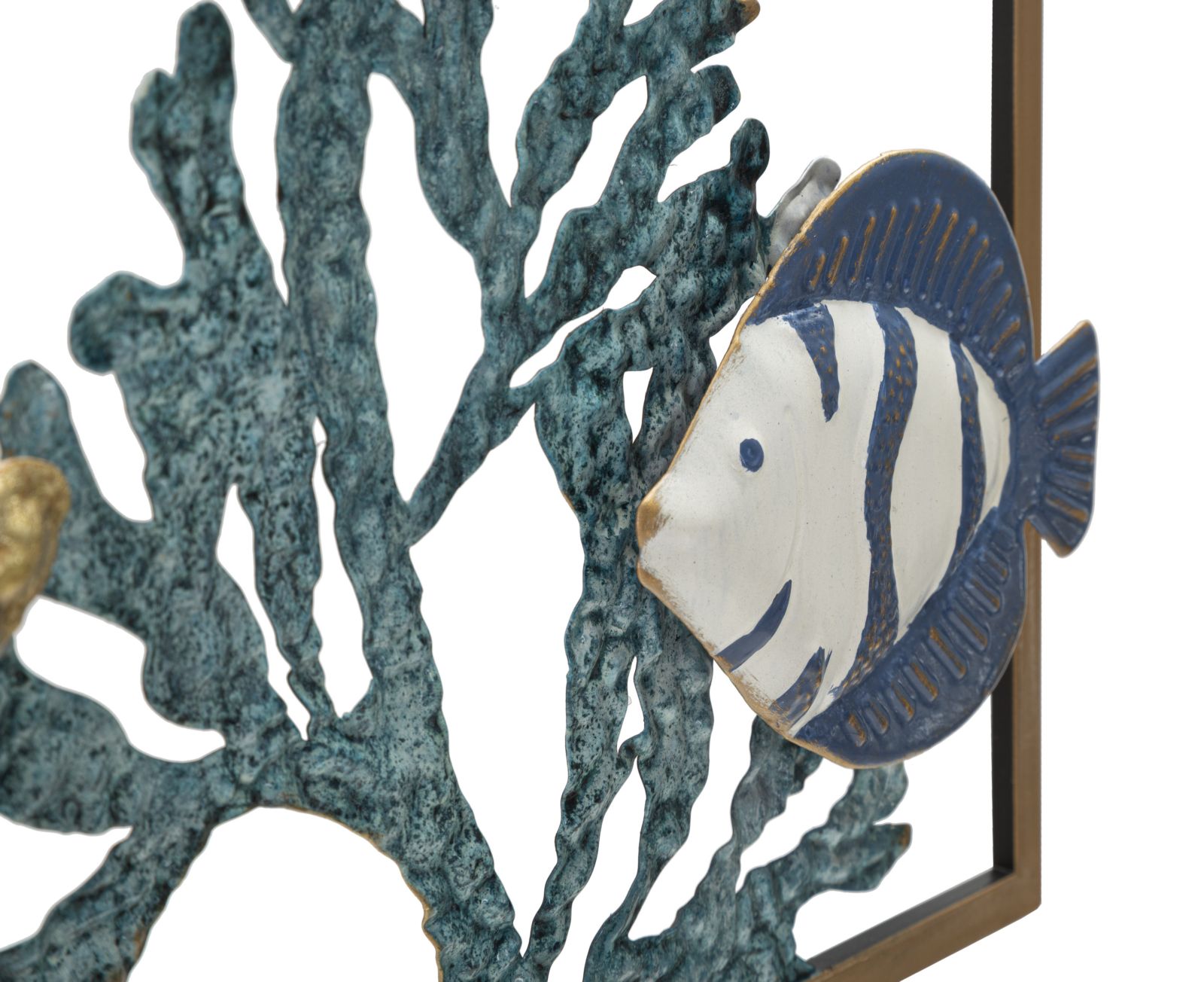 PANNELLO IN FERRO FISH CM 50,2X3,8X50,2 - immagine 4
