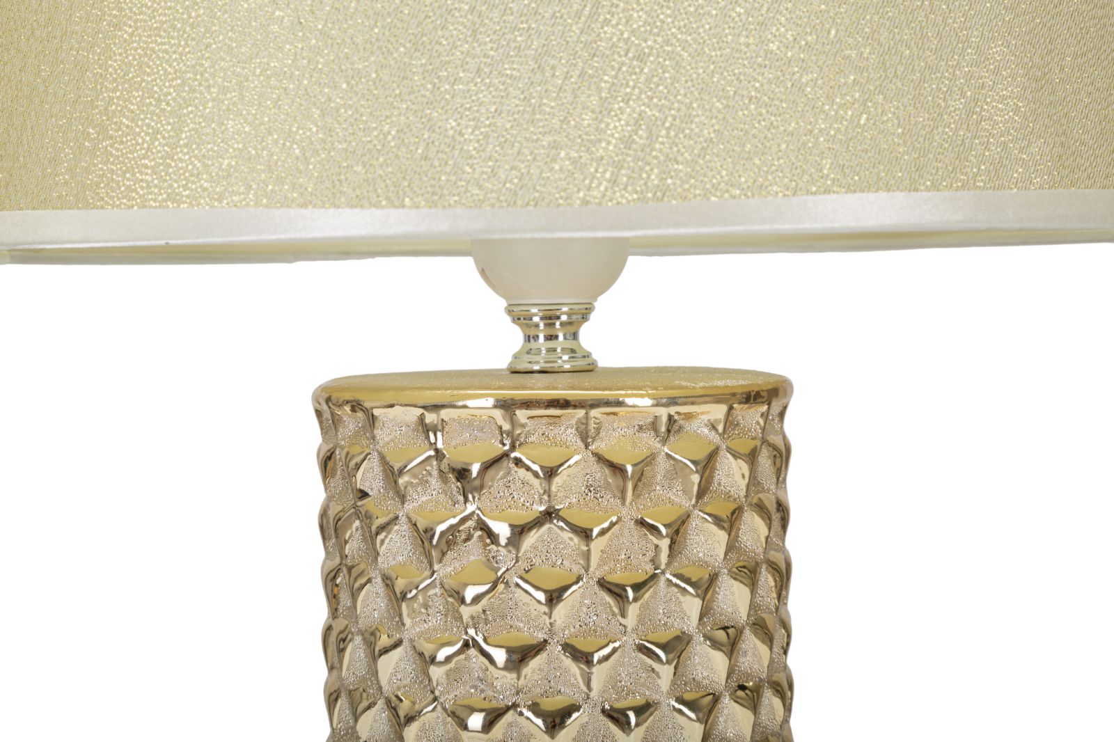 LAMPADA DA TAVOLO GLAM GOLD CM Ø 30X47,5 MIN 2 - immagine 2