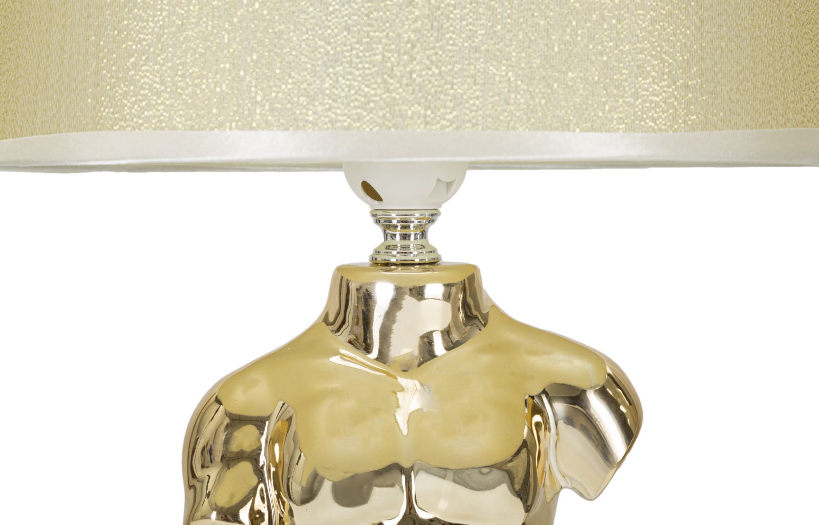 LAMPADA DA COMODINO GLAM MAN CM Ø 25X39,5 MIN 2 - immagine 4