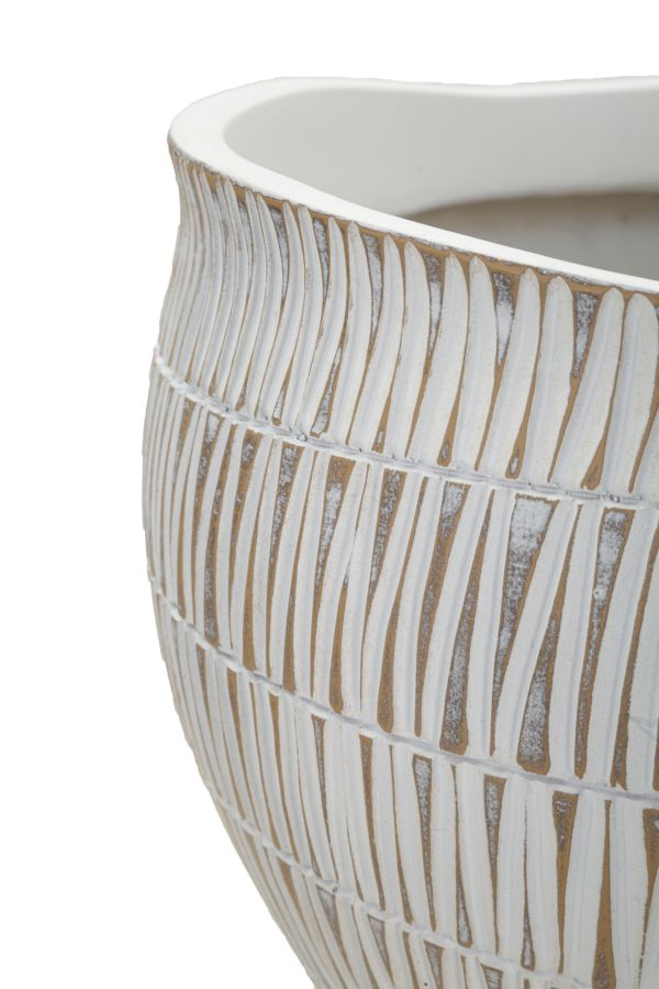 CACHEPOT RESINA STIKY CM Ø 30,5X24,5 - immagine 2