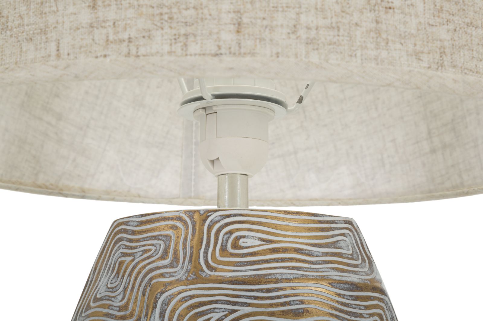 LAMPADA DA TAVOLO RESINA ECLIPS TOWER CM Ø 38X90 - immagine 4
