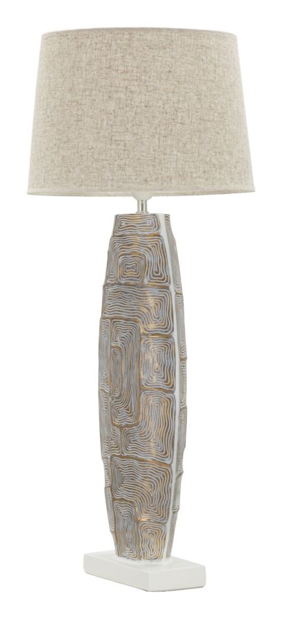 LAMPADA DA TAVOLO RESINA ECLIPS TOWER CM Ø 38X90 - immagine 5