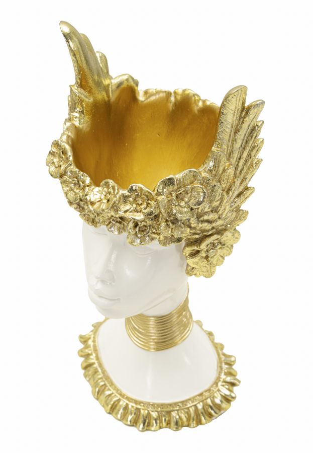 SCULTURA ATHENA CM 15X14,5X32 - immagine 3