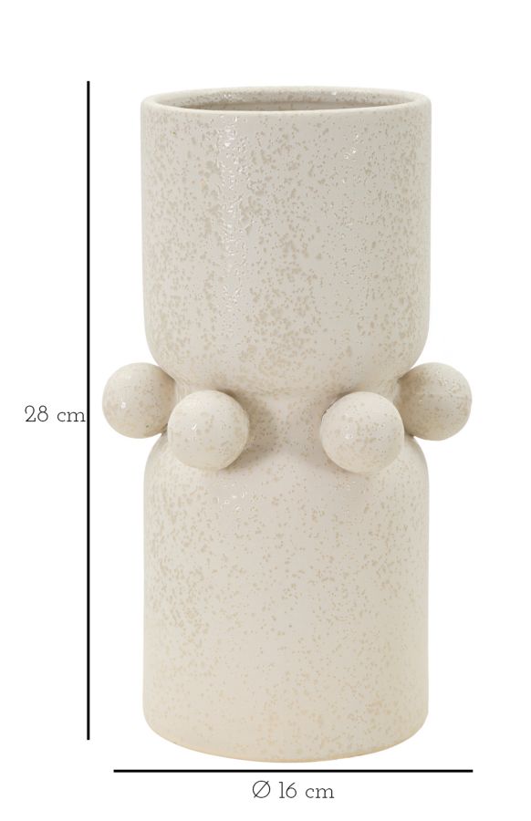 VASO CERAMICA BUBBLES CM Ø 16X28 - immagine 6