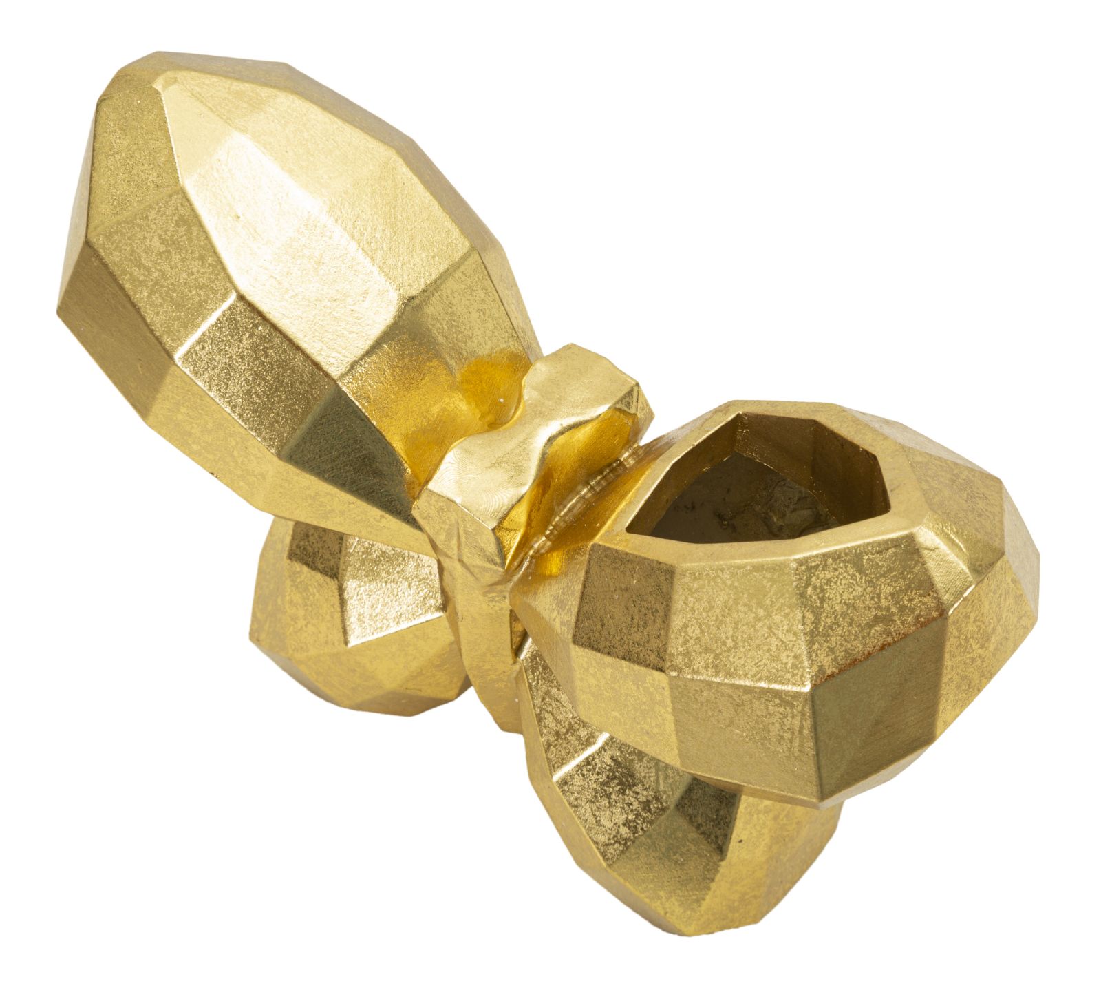 VASO BUTTERFLY GOLD CM 22,5X8X15 MIN 2 - immagine 3