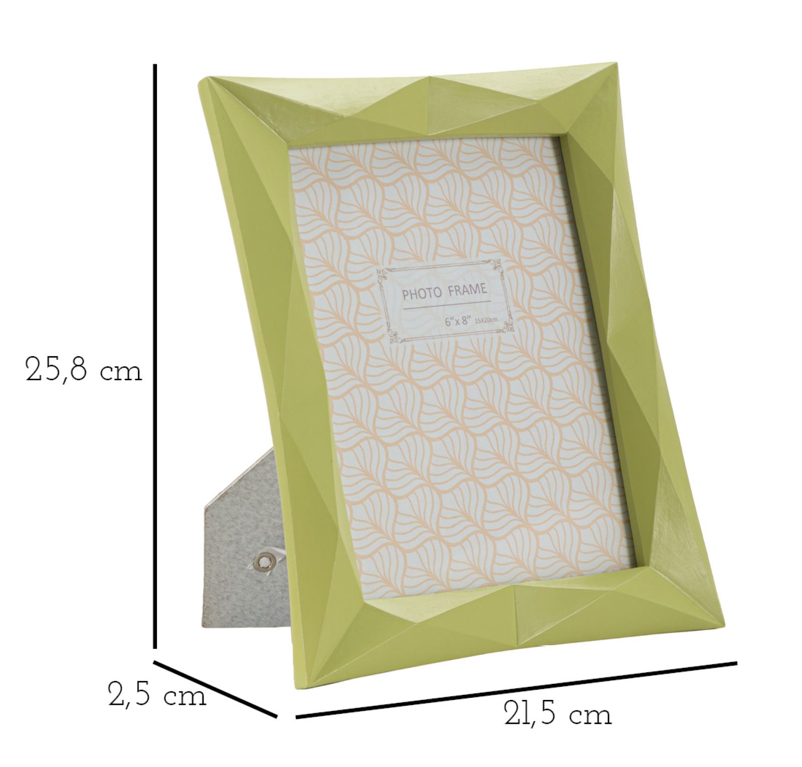 CORNICE GREENY CM 21,5X2,5X25,8 (MISURA INTERNA CM 15X20) MIN 2 - immagine 6