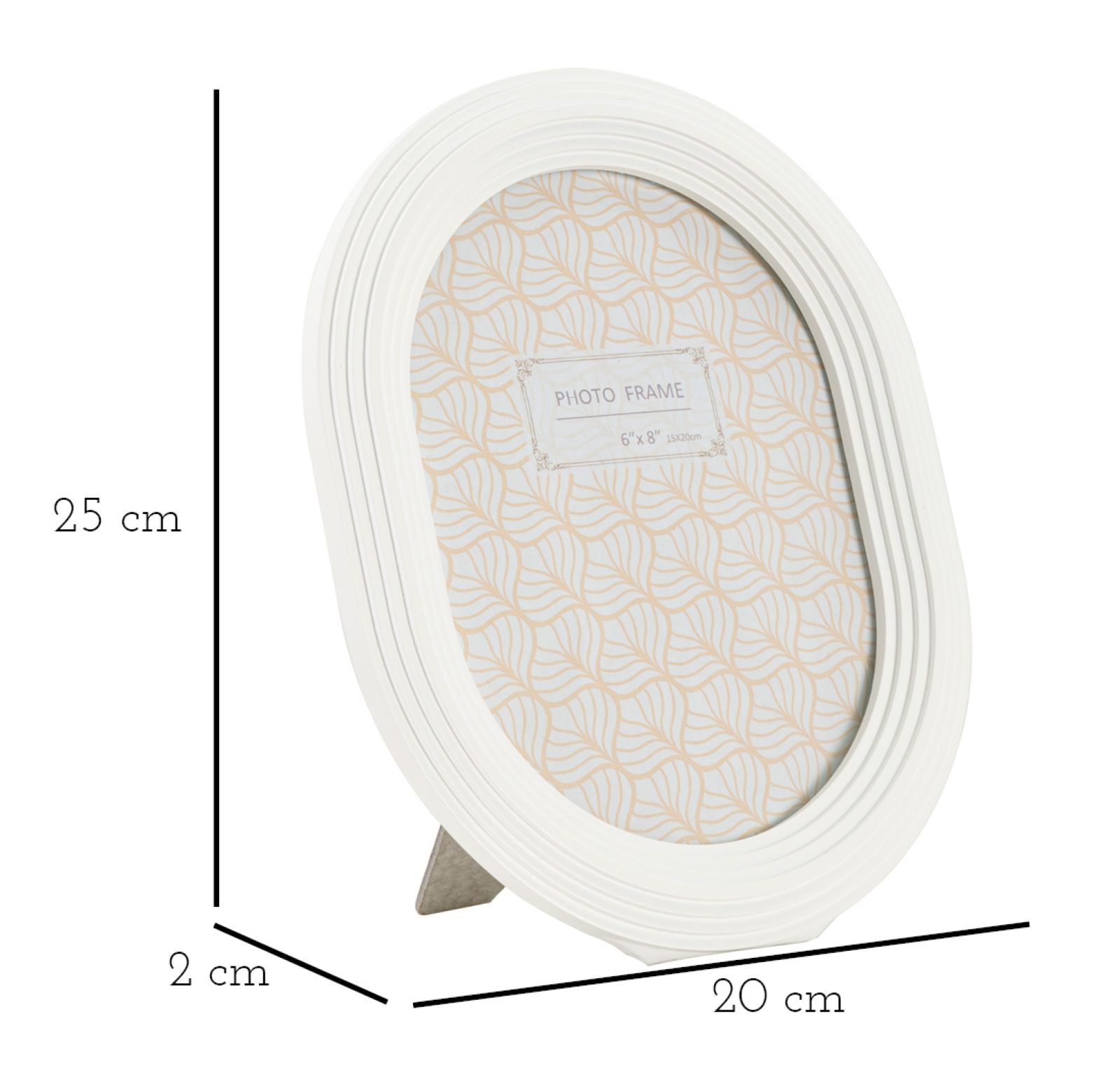 CORNICE OVALLY CM 20X2X25 (MISURA INTERNA CM 15X20) MIN 2 - immagine 6