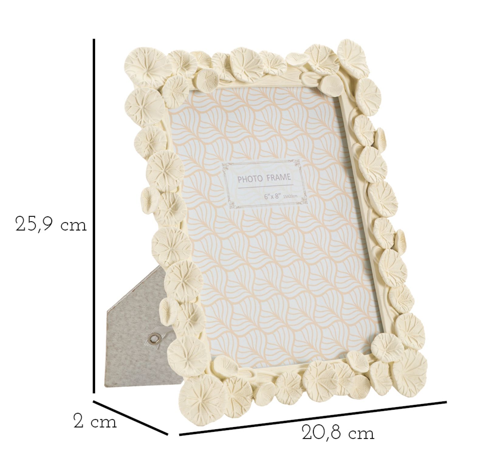 CORNICE LOTUS CM 20,8X2X25,9 (MISURA INTERNA CM 15X20) MIN 2 - immagine 6