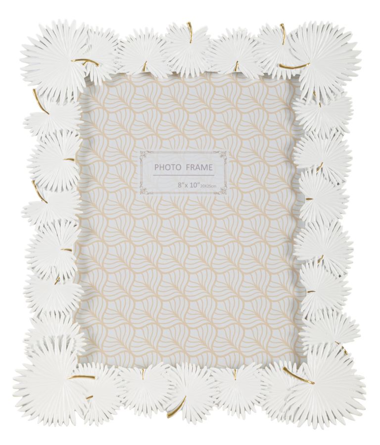 CORNICE PALM LEAF CM 28,5X1,7X33 (MISURA INTERNA CM 20X25) MIN 2 - immagine 2