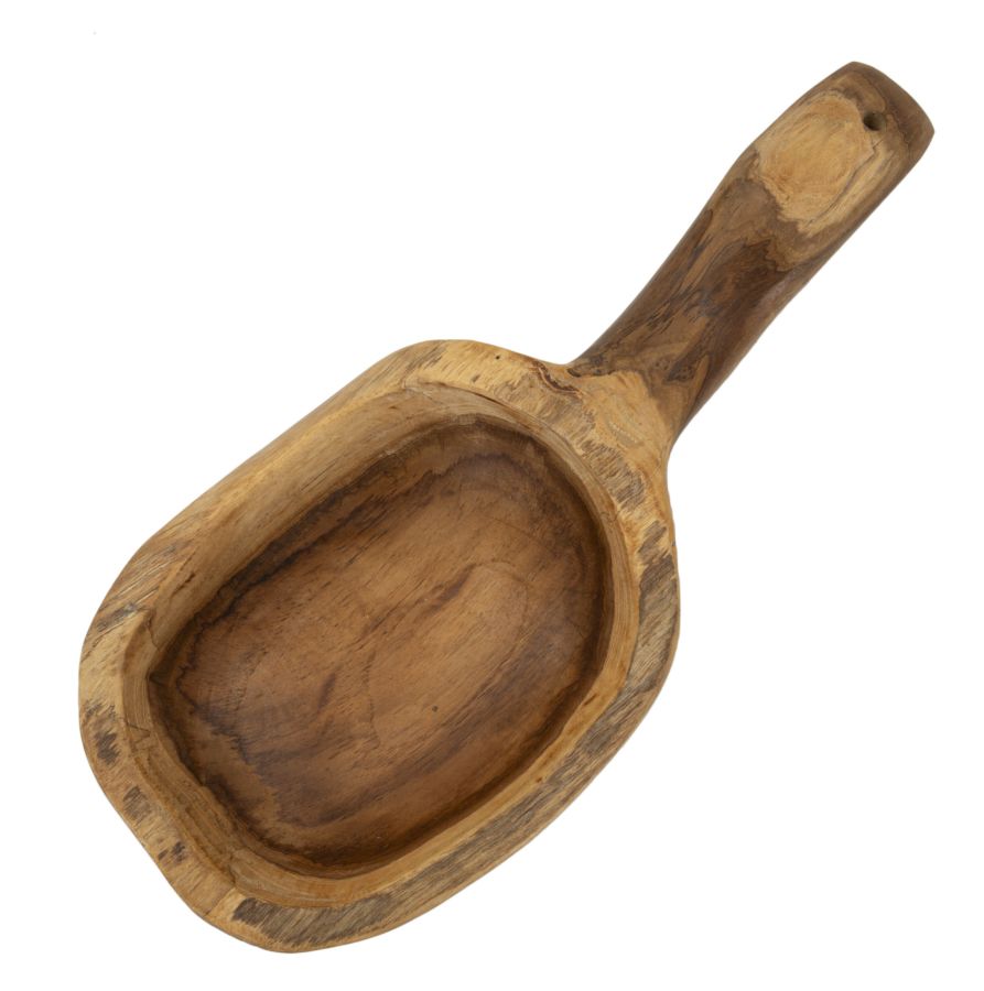 S/TASCHE SPOON IN TEAK RIC. CM 36X16X8 MIN 2 (PEZZI UNICI - NON RIP. IN SERIE) - immagine 3