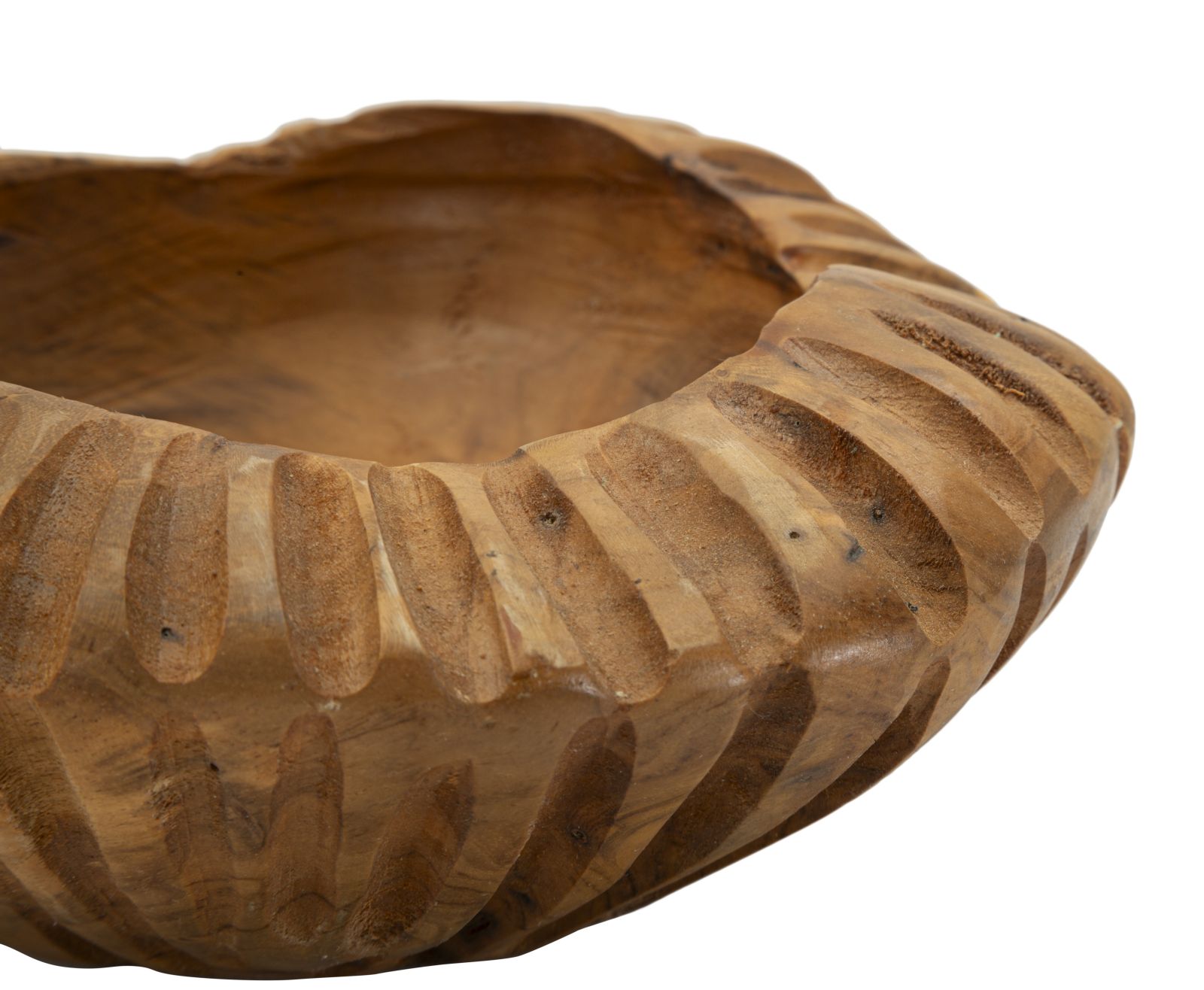 S/TASCHE GERIS IN TEAK RIC. CM Ø 19X8 MIN 2 (PEZZI UNICI - NON RIP. IN SERIE) - immagine 3