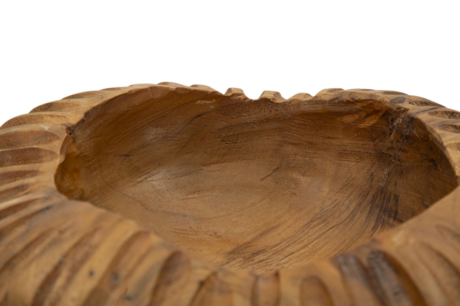 S/TASCHE GERIS IN TEAK RIC. CM Ø 19X8 MIN 2 (PEZZI UNICI - NON RIP. IN SERIE) - immagine 4