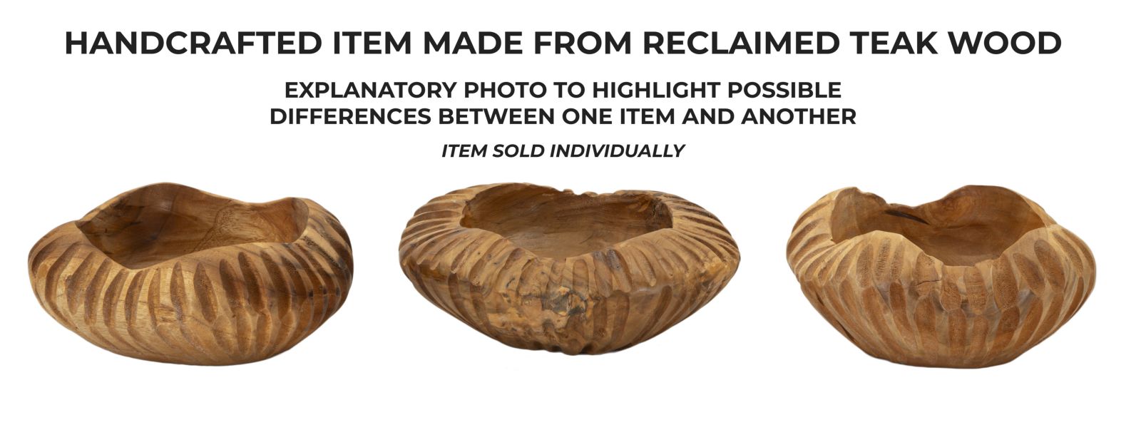 S/TASCHE GERIS IN TEAK RIC. CM Ø 19X8 MIN 2 (PEZZI UNICI - NON RIP. IN SERIE) - immagine 6