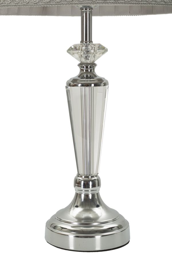 LAMPADA DA TAVOLO SILVERY CM Ø 30X56 - immagine 2