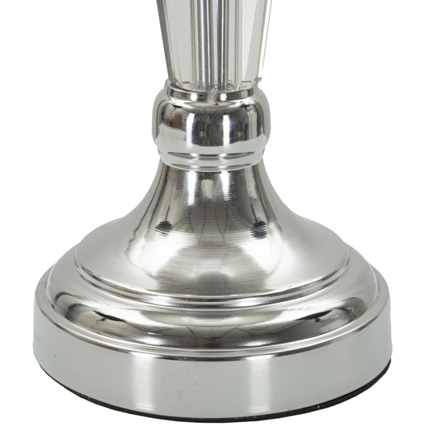 LAMPADA DA TAVOLO SILVERY CM Ø 30X56 - immagine 3