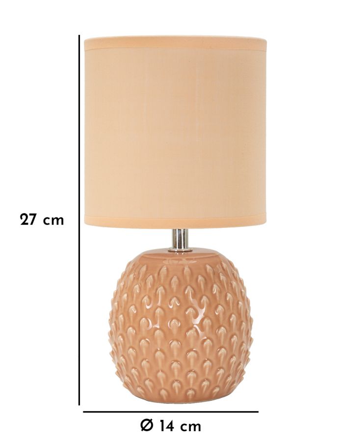 LAMPADA DA COMODINO PONTUS PESCA CM Ø 14X27 MIN 2 - immagine 6