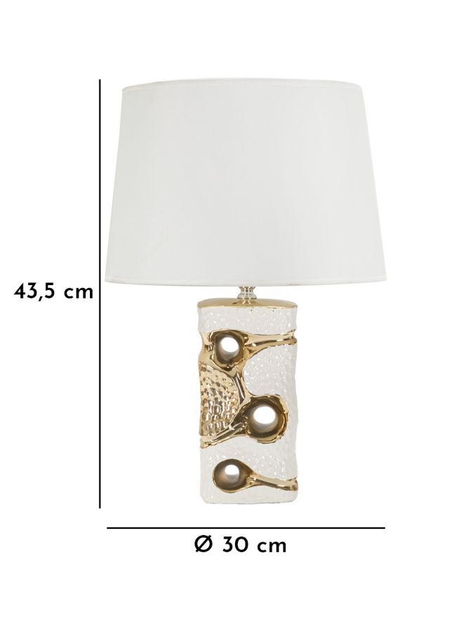 LAMPADA DA TAVOLO FLORIDA CM Ø30X43,5 - immagine 6