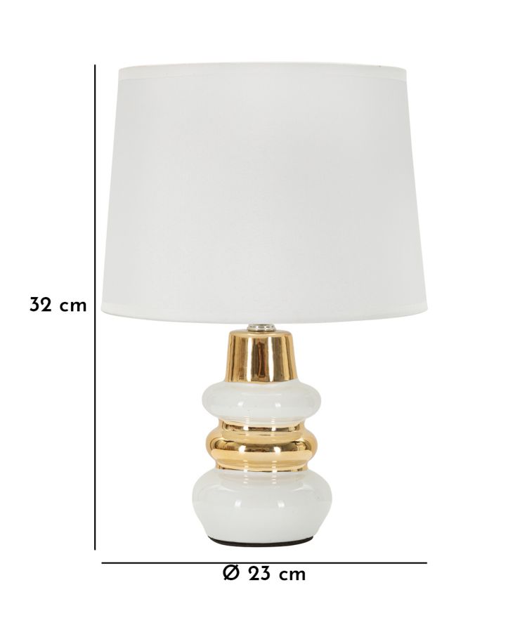 LAMPADA DA TAVOLO LIARA CM Ø 23X32 MIN 2 - immagine 6