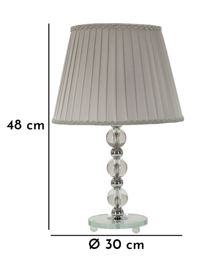 LAMPADA DA TAVOLO TOLLY CM Ø 30X48 - immagine 7