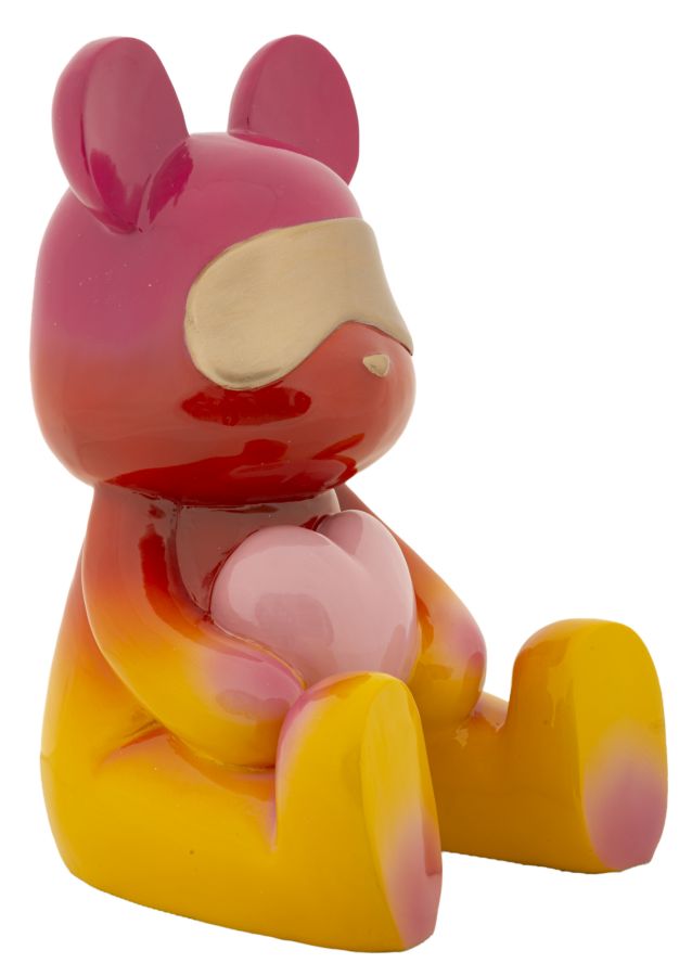 ORSETTO RAINBOW SEDUTO CM 21,5X20,5X32 - immagine 2