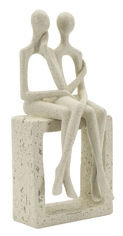 STATUETTA COPPIA STONS CM 11,5X9X25 MIN 2 - immagine 2