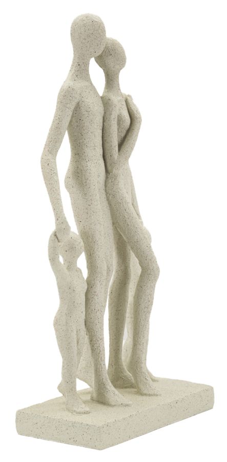 STATUETTA FAMILY STONS CM 16X8X30,5 - immagine 2