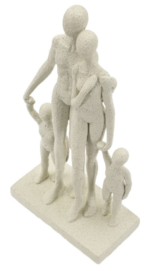 STATUETTA FAMILY STONS CM 16X8X30,5 - immagine 4
