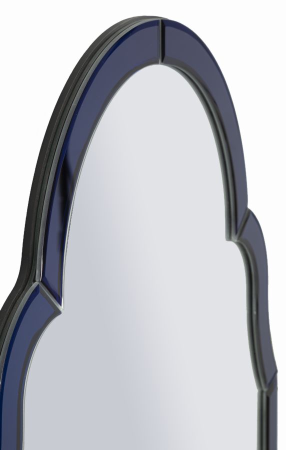 SPECCHIO DA MURO TANGERI BLU CM 47X1X80 (MISURA SPECCHIO CM 41X74) - immagine 2