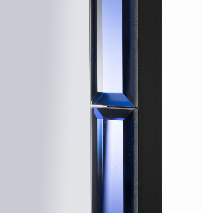 SPECCHIO DA MURO RIYAD BLU CM 55X2X150 (MISURA SPECCHIO CM 49X143,5) - immagine 3