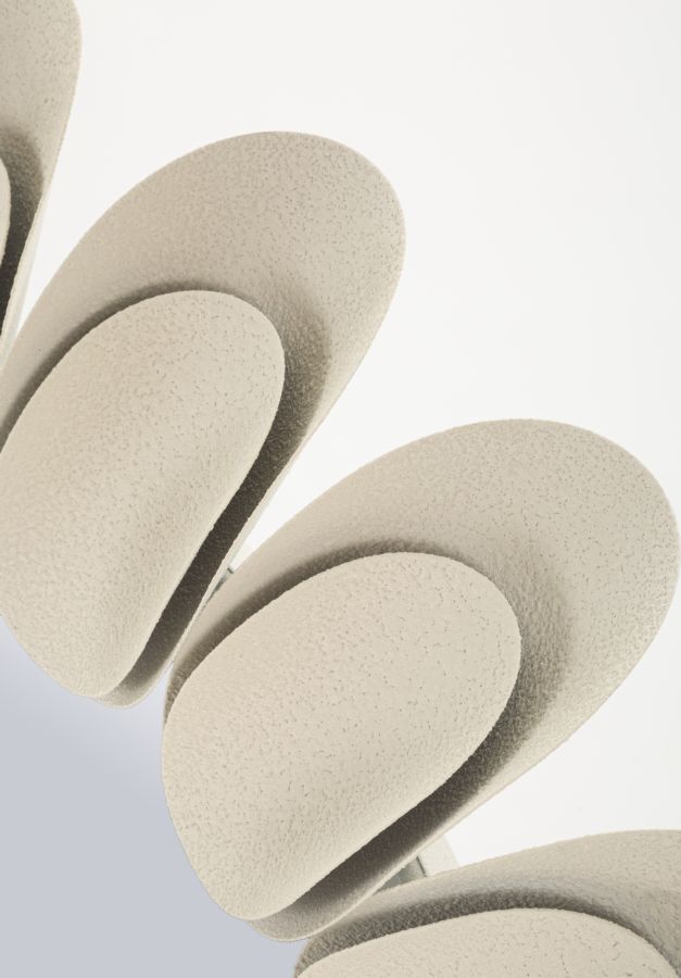 SPECCHIO DA MURO DUNE DOUBLE CM Ø 85X6 (MISURA SPECCHIO CM Ø 50) - immagine 3