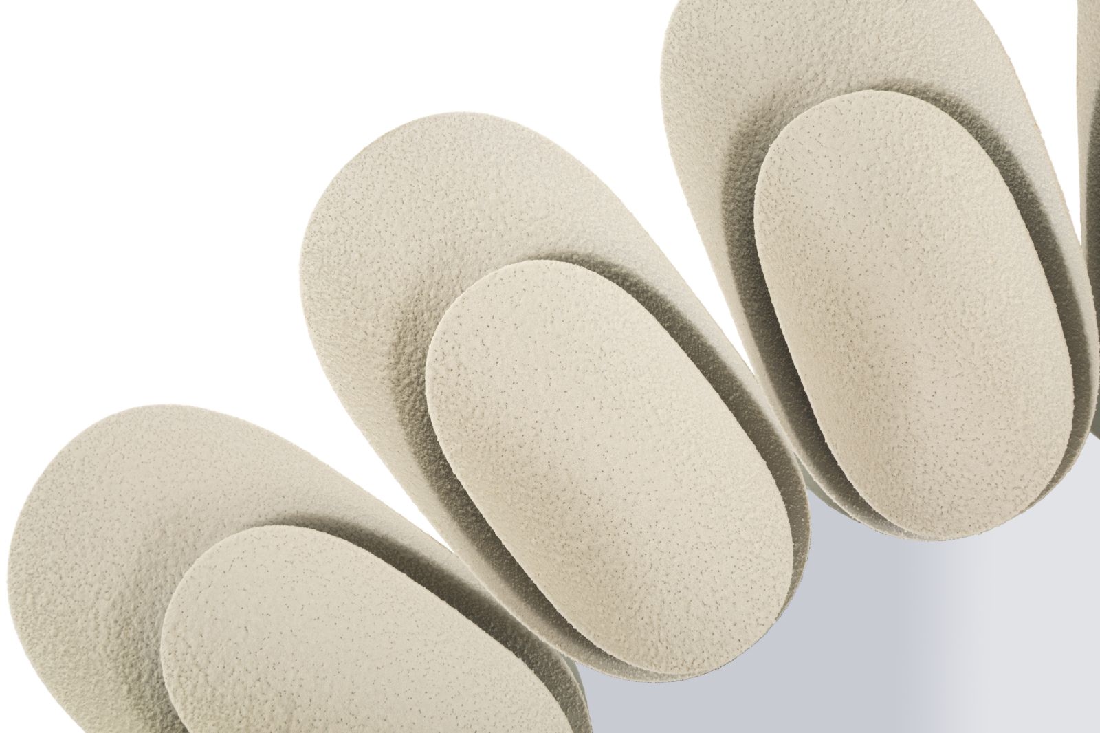 SPECCHIO DA MURO DUNE DOUBLE CM Ø 85X6 (MISURA SPECCHIO CM Ø 50) - immagine 5