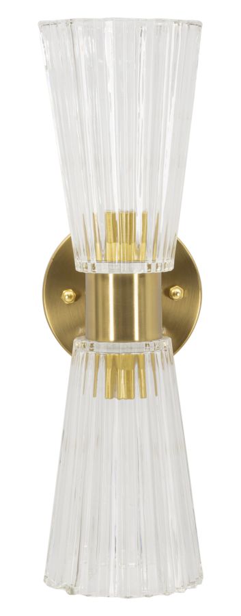 LAMPADA DA MURO PRAGA CM 11X16X40 - immagine 3