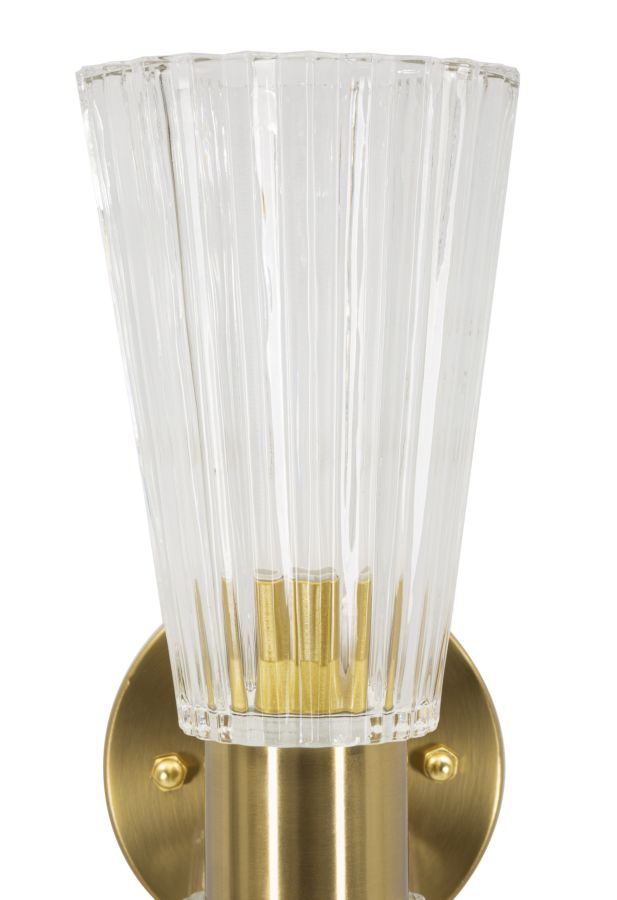 LAMPADA DA MURO PRAGA CM 11X16X40 - immagine 4