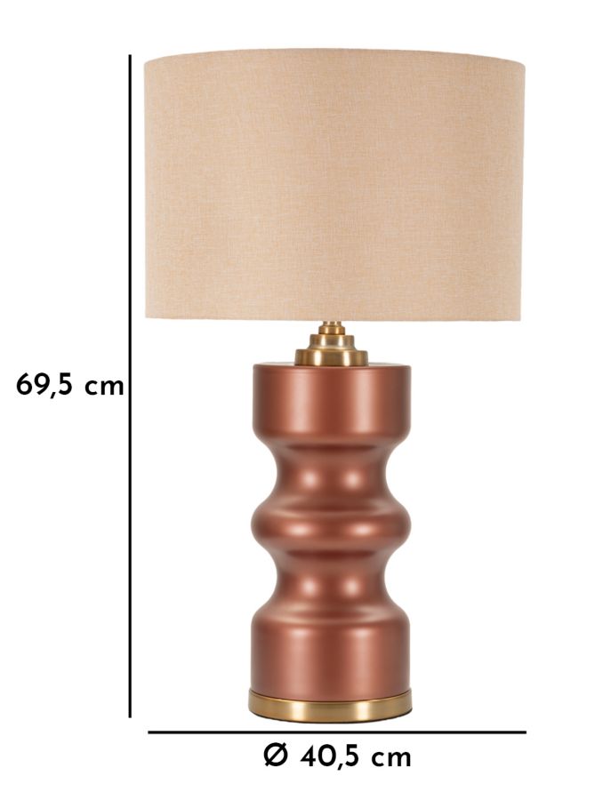 LAMPADA DA TAVOLO ROSENTHAL -A- CM Ø 40,5X69,5 - immagine 7